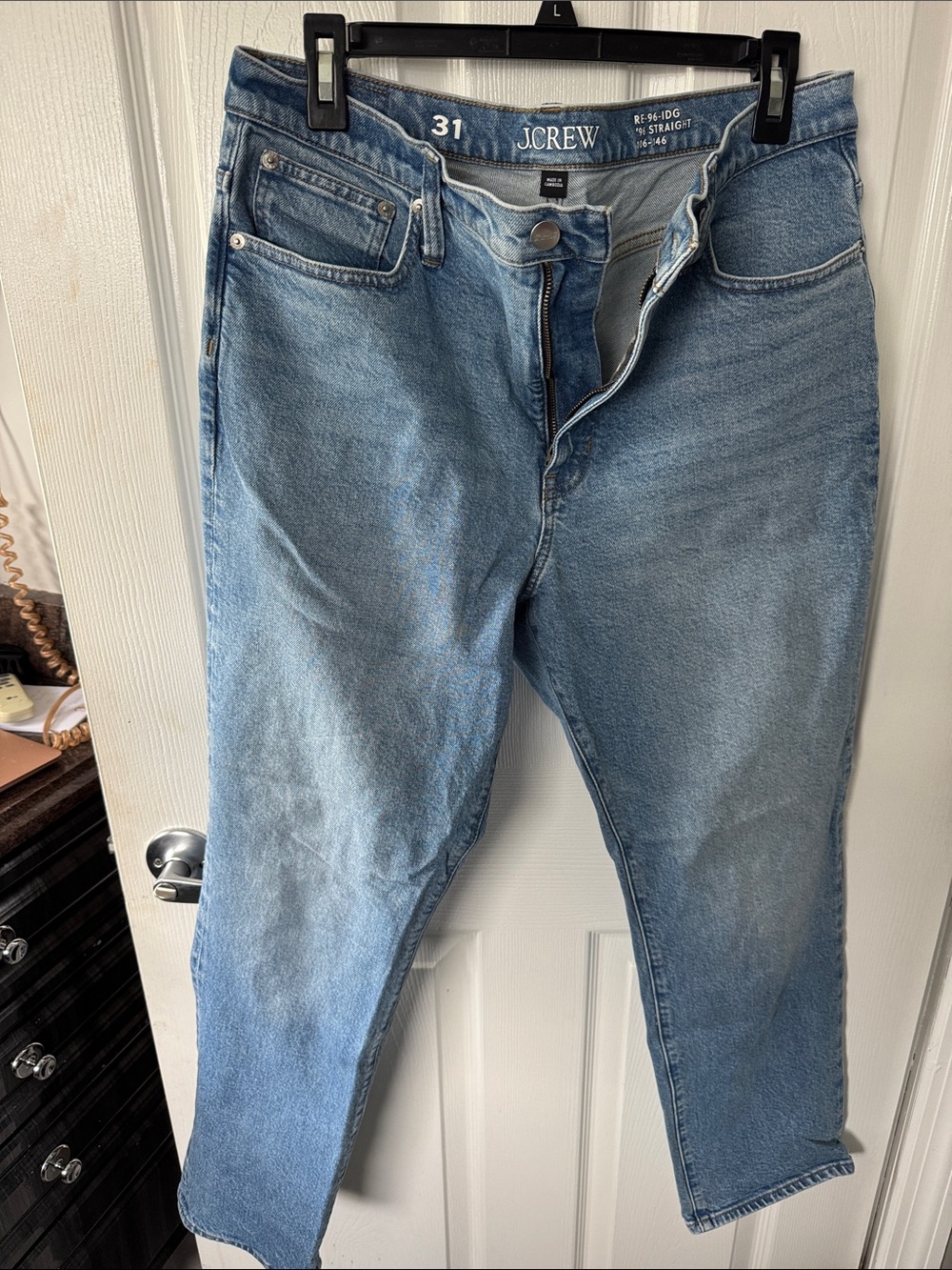 J. Crew Women's Light Blue Straight Jeans